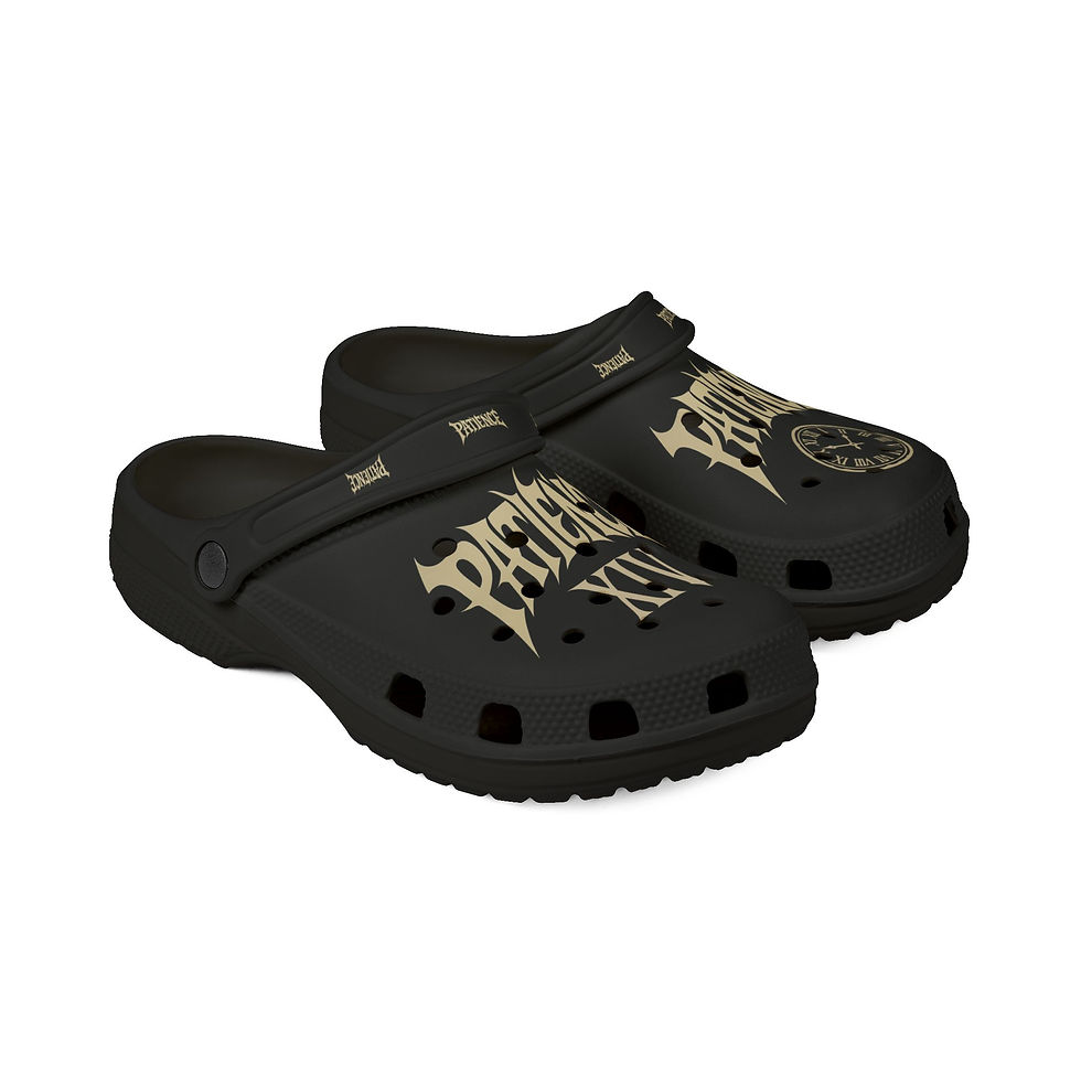 Thumbnail: Patience 2:50 EVA Foam Rubber Clogs (Black)
