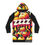 Thumbnail: Forbidden Sleep - Colorful Graphic Hoodie Dress for Relaxation
