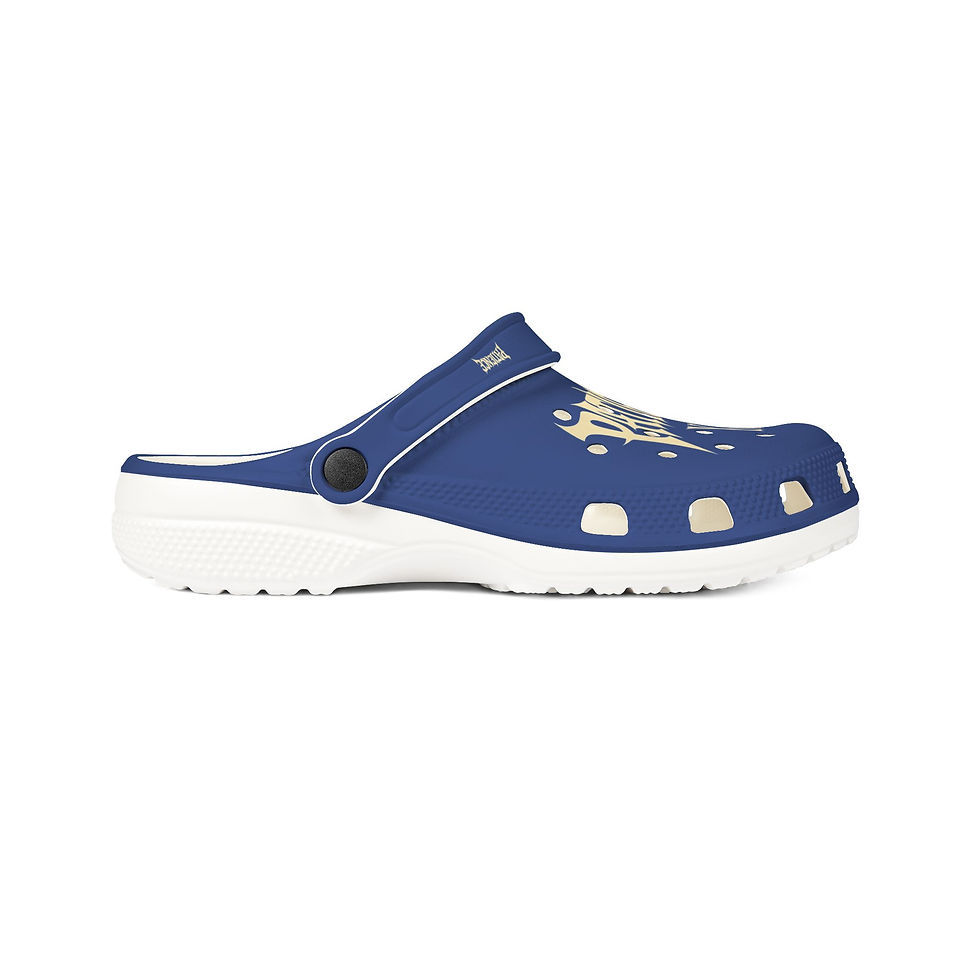 Thumbnail: Patience 2:50 EVA Foam Rubber Clogs (Dark Blue)