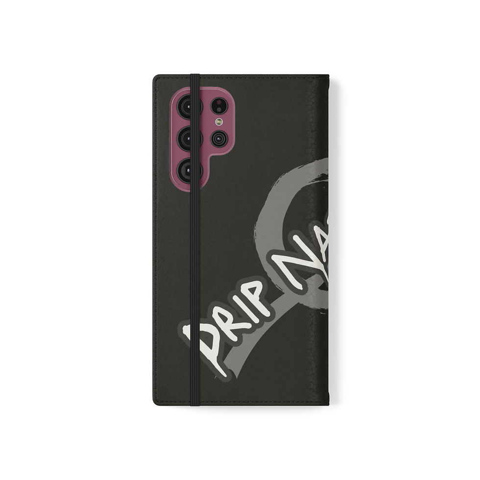 Thumbnail: Stylish Flip Case for Drip Nation Fans (Black)