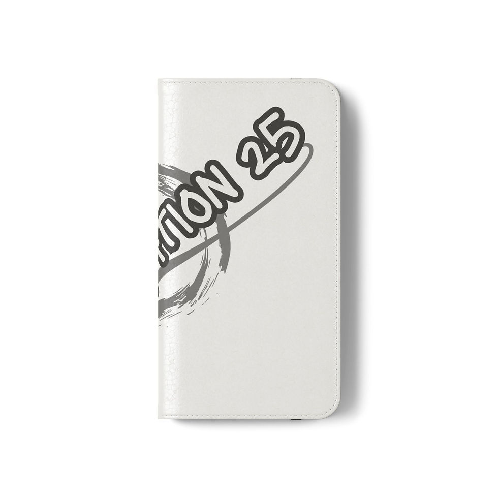Thumbnail: Stylish Flip Case for Drip Nation Fans (White)