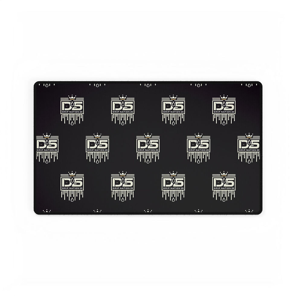 Thumbnail: Drip Nation 25 Desk Mat for Creative Desk (Black)