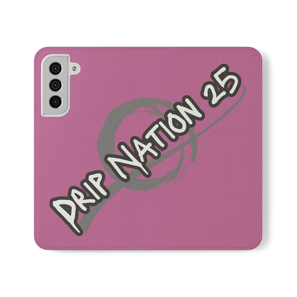 Thumbnail: Stylish Flip Case for Drip Nation Fans (Light Pink)