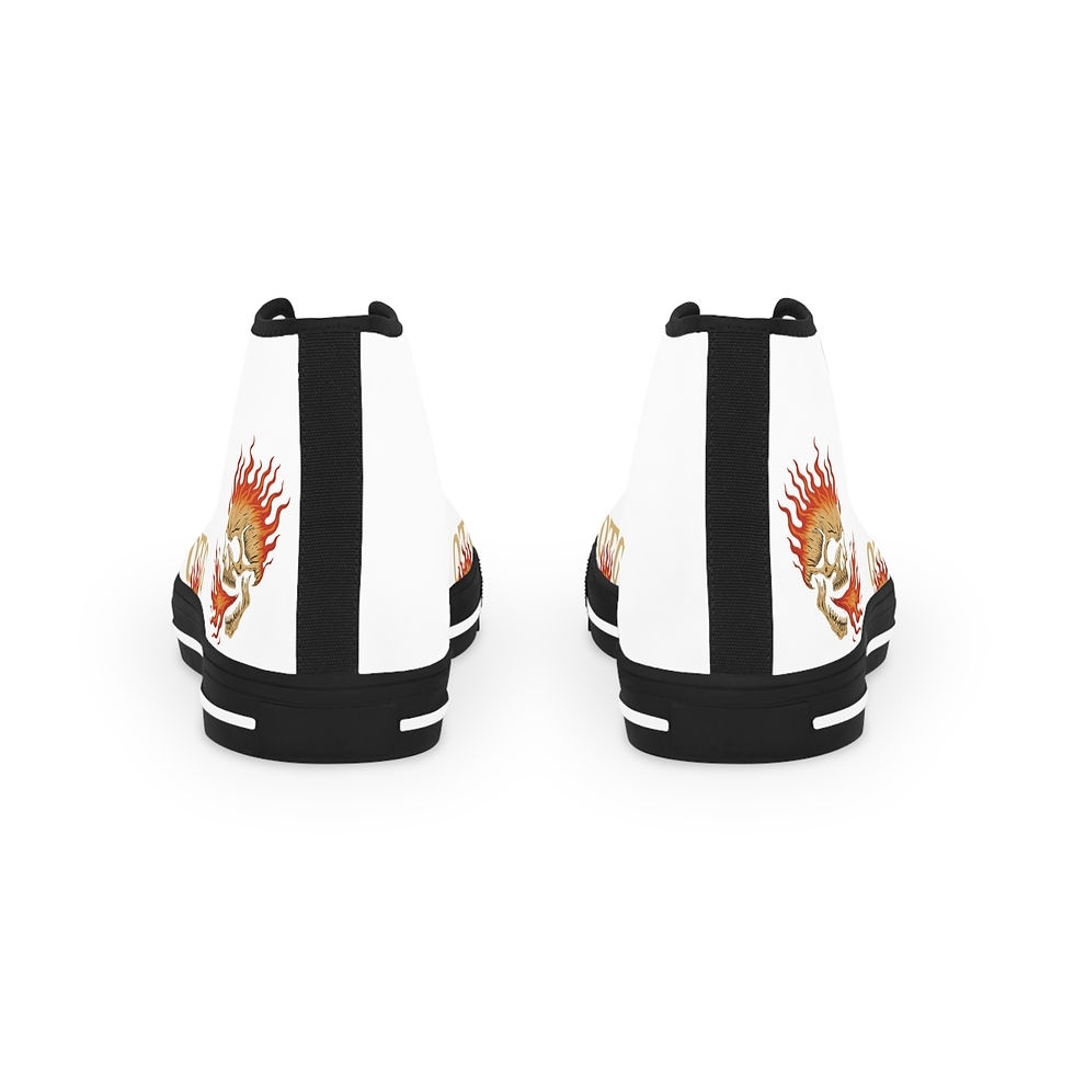 Thumbnail: "OTG" High Top Sneakers for Men (White)