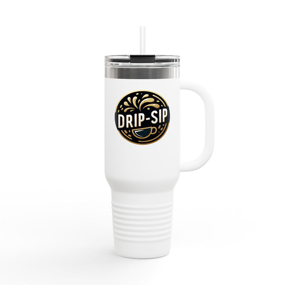 Thumbnail: Drip-Sip Insulated Travel Mug - 40oz Coffee Lovers Gift