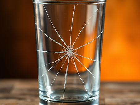The CRACK in the glass...