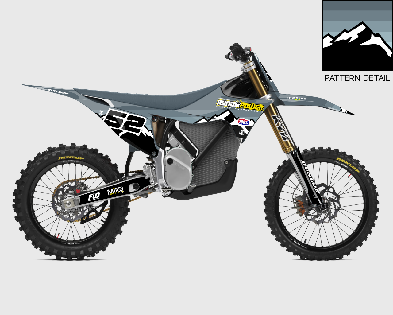 Right side view of our Wasatch Stark Varg graphics Kit