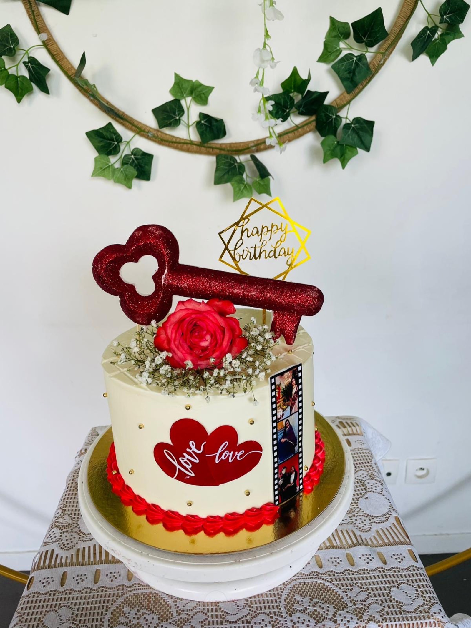 Gâteau d'anniversaire personnalisé