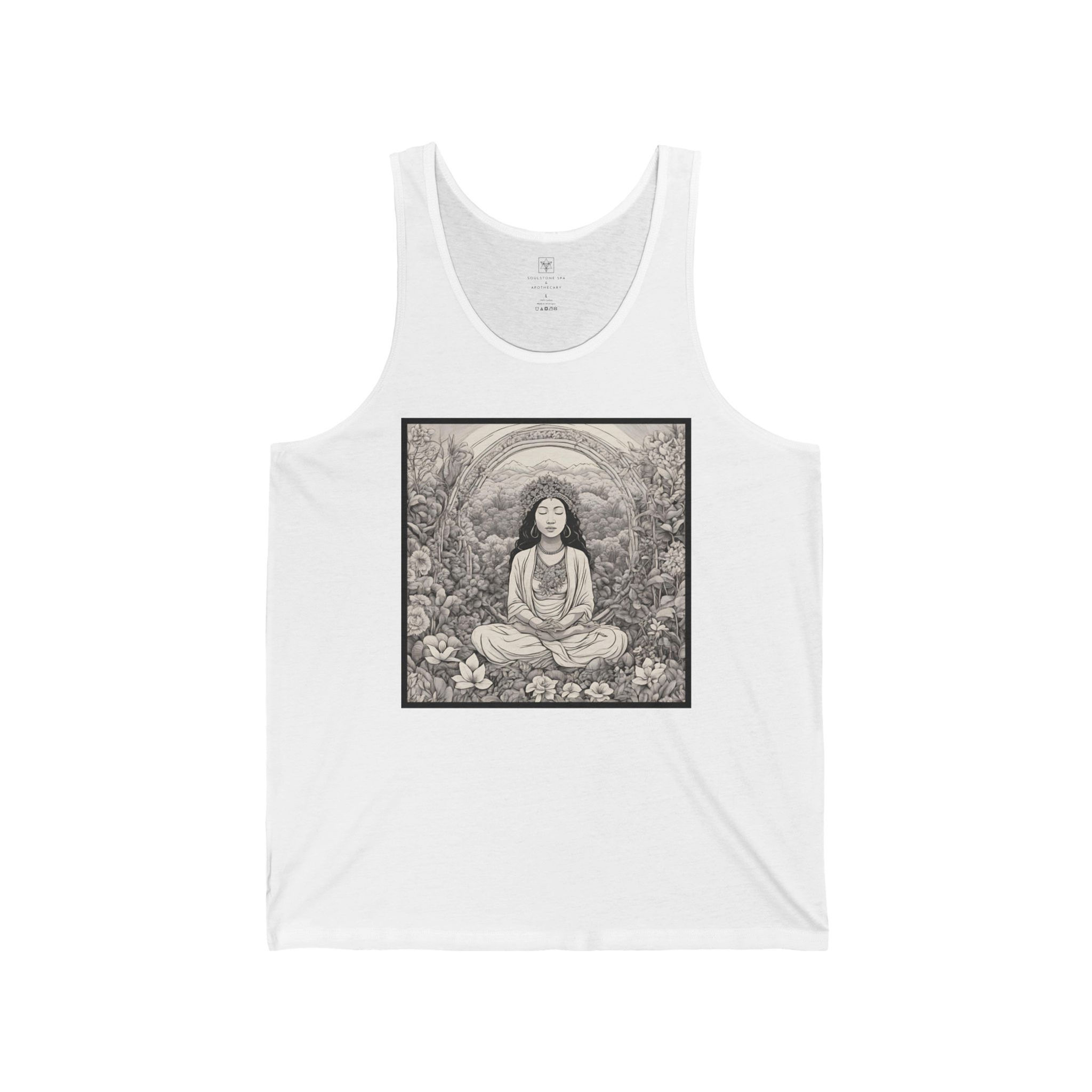Meditation Garden Tank Top