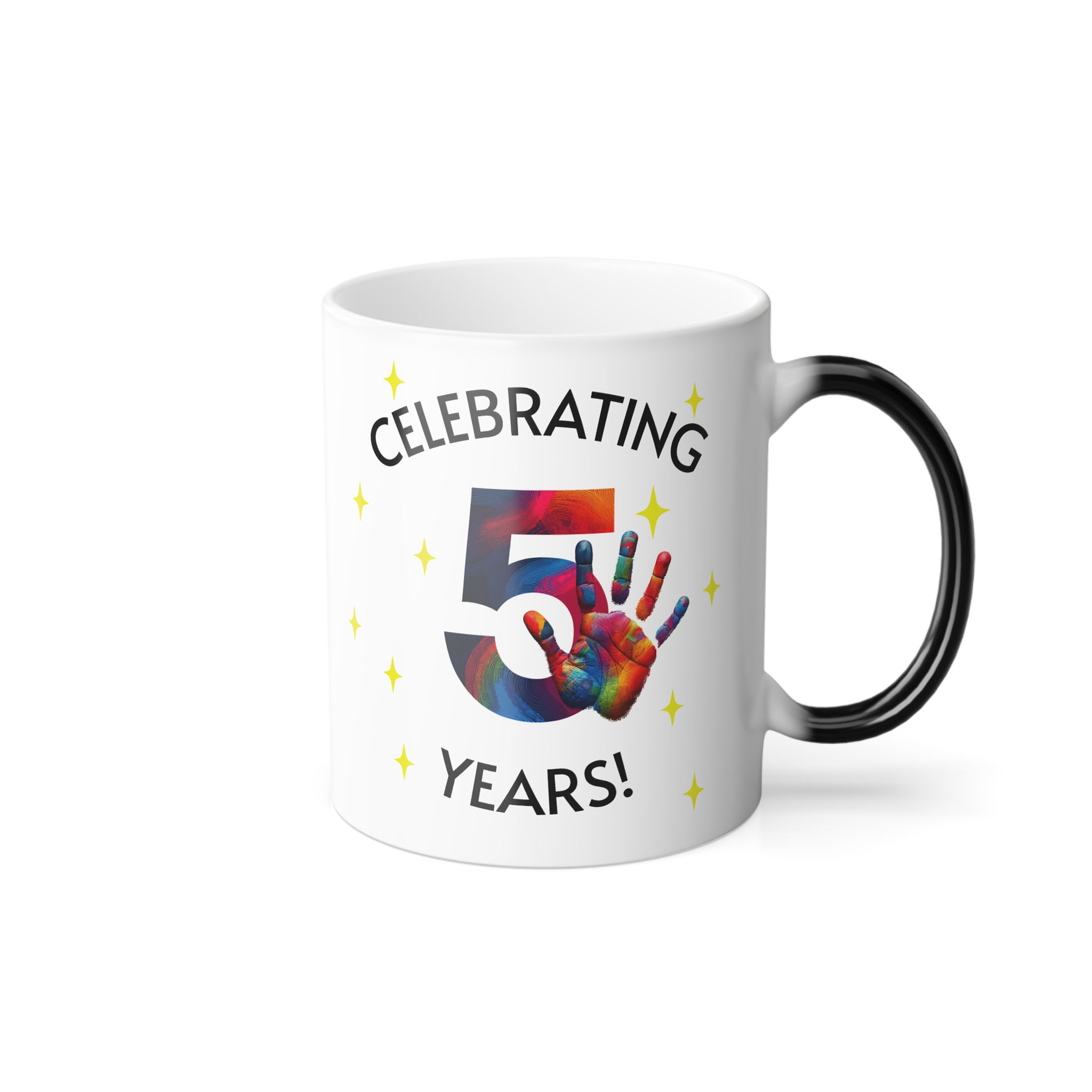 5th Anniversary Mug, 11oz