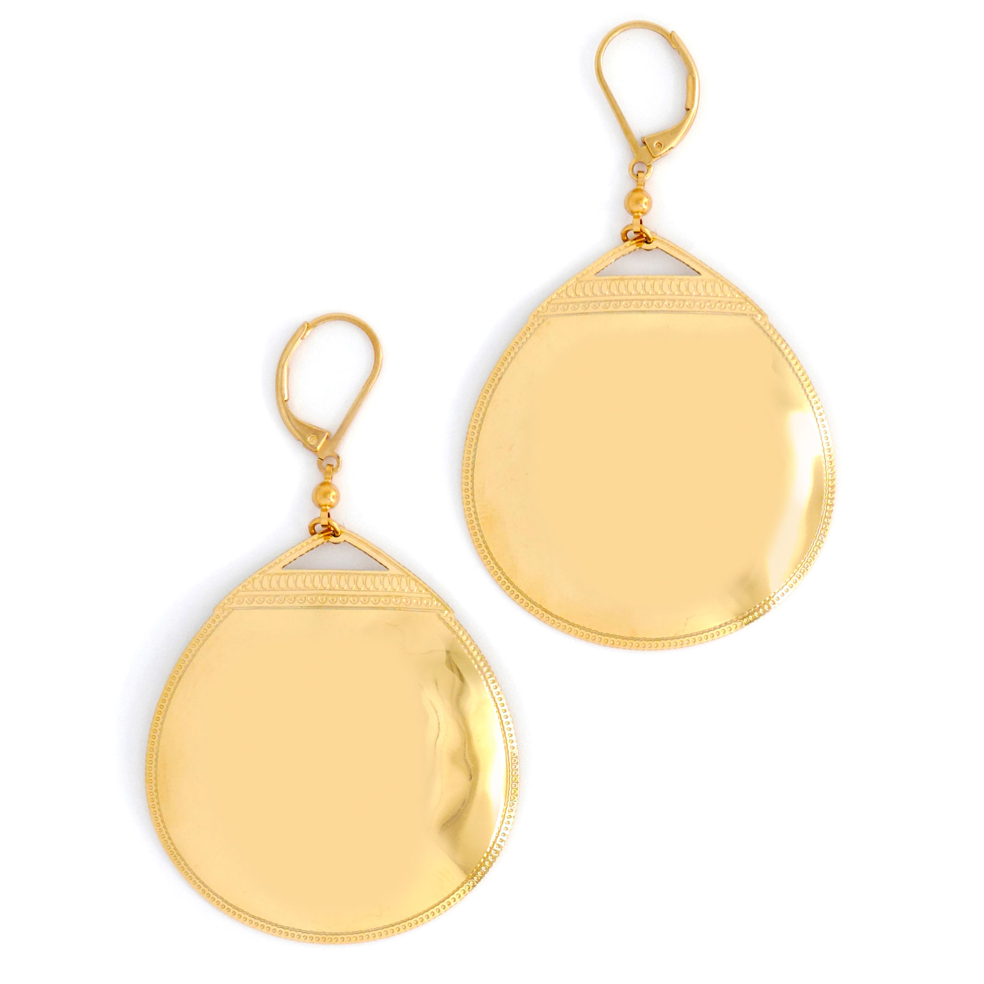 boucles Trésor Celte finition or