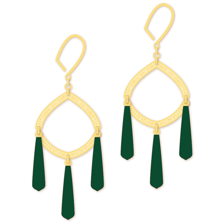 Thumbnail: Grandes boucles GOUTTES