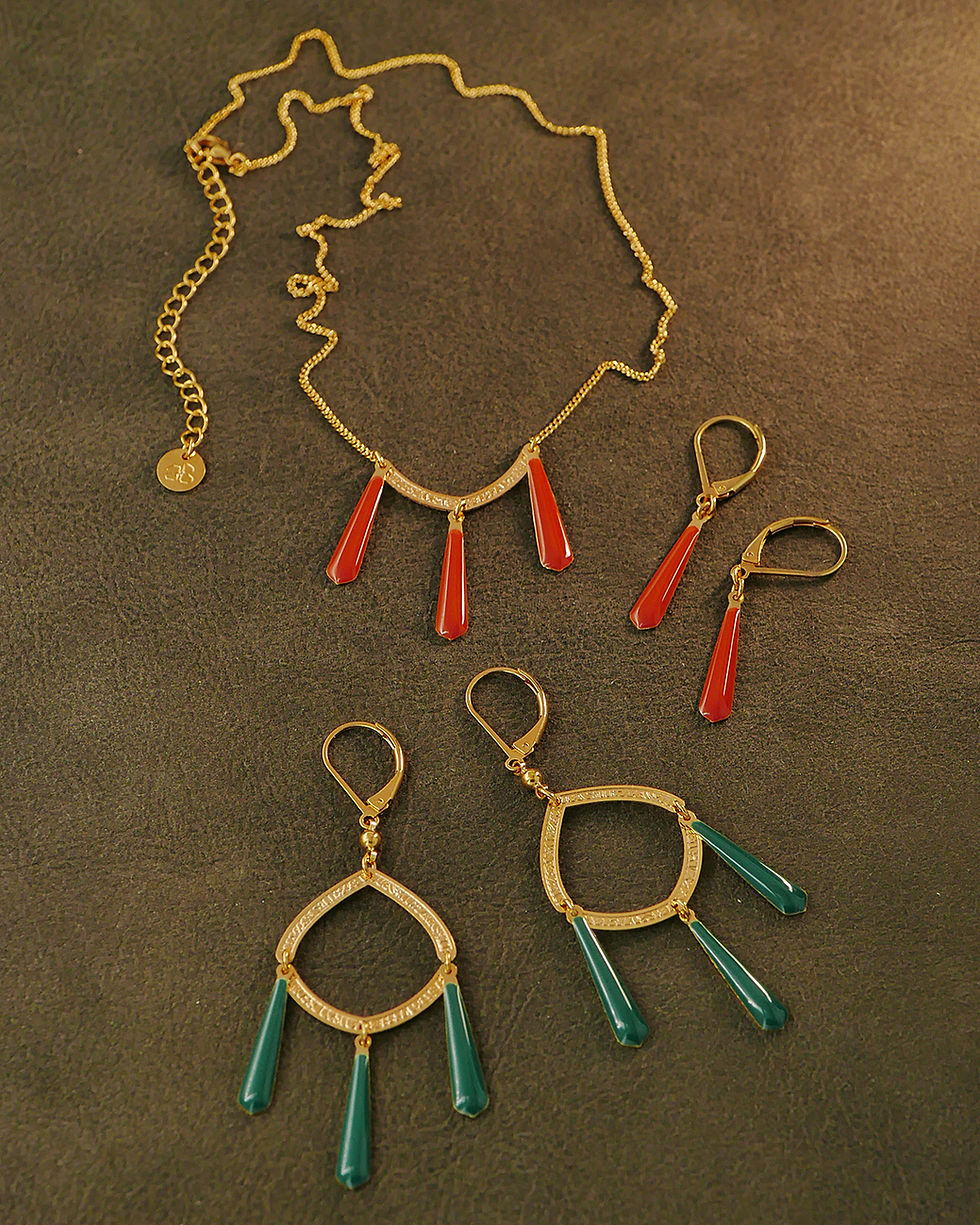 Thumbnail: Collier court GOUTTES