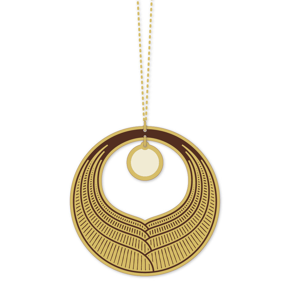 Miniature : Collier long CAMELIA