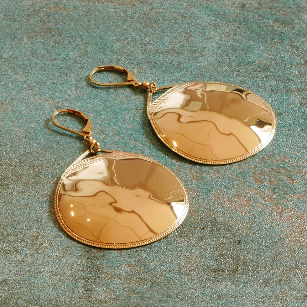boucles Trésor Celte finition or