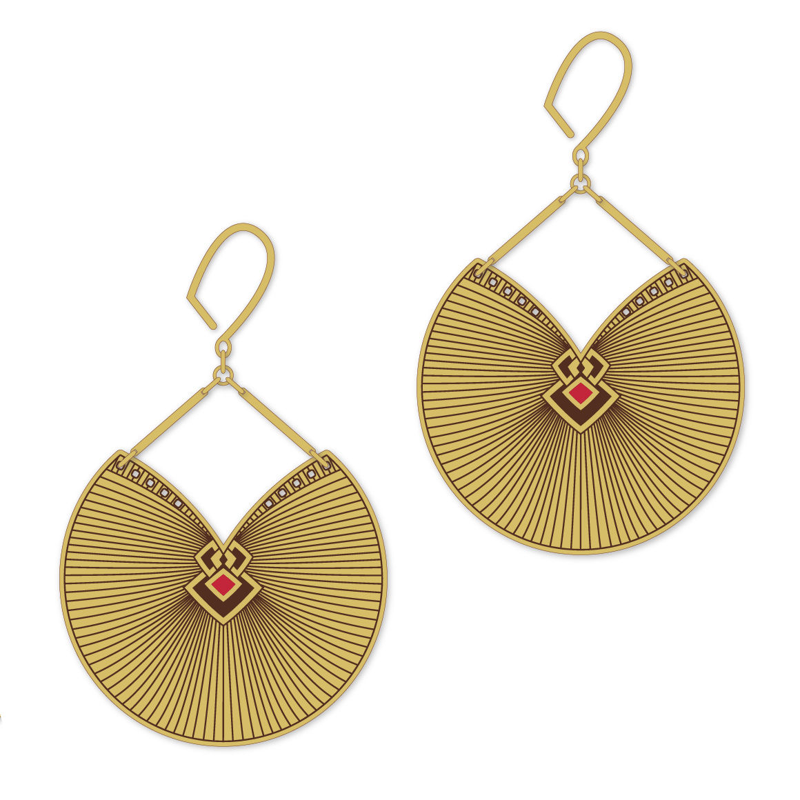 Grandes boucles KIMONO