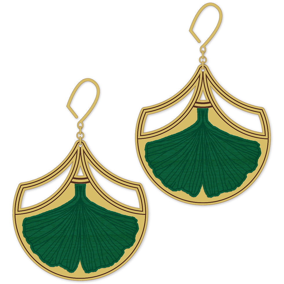 Thumbnail: Grandes boucles GINKGO