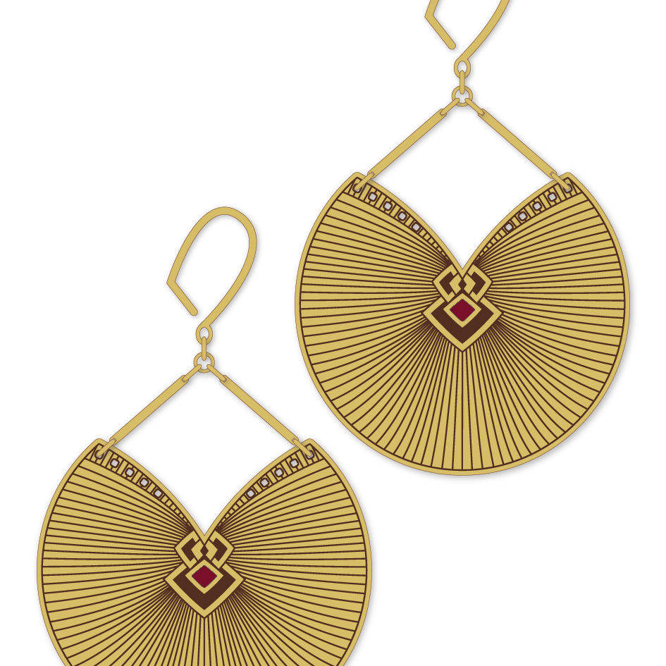Miniature : Grandes boucles KIMONO