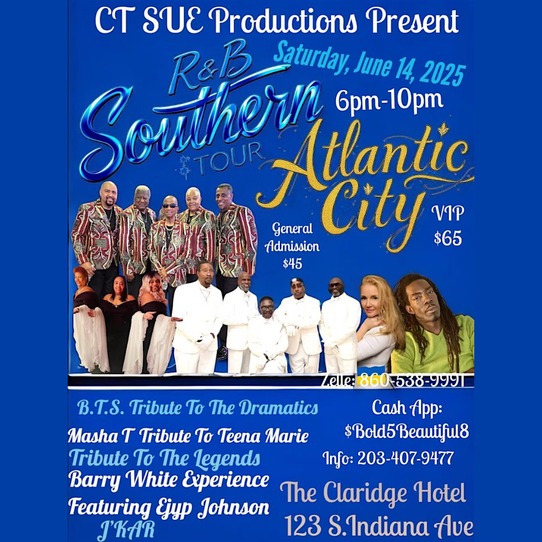 R&B Southern Soul Tour | The Claridge Hotel