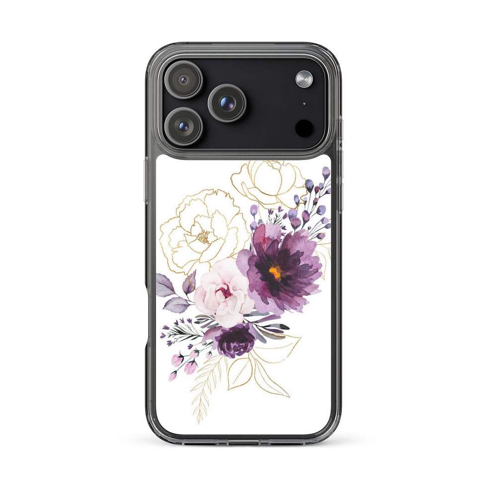 Thumbnail: Violet Dream clear iPhone® case