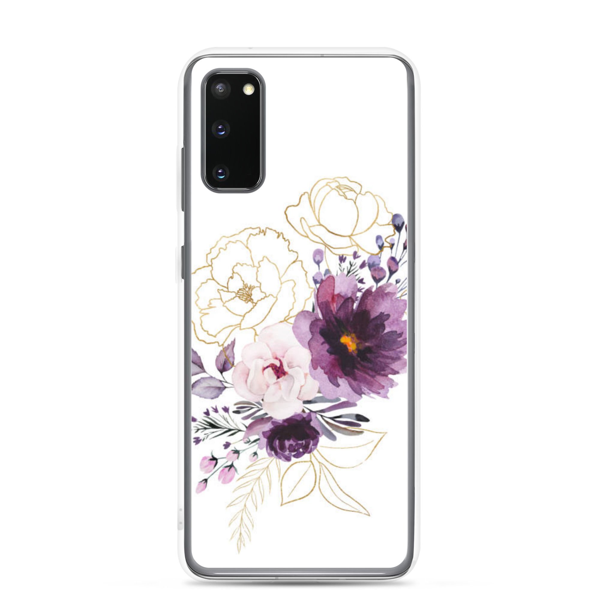 Violet Dream clear Samsung® case