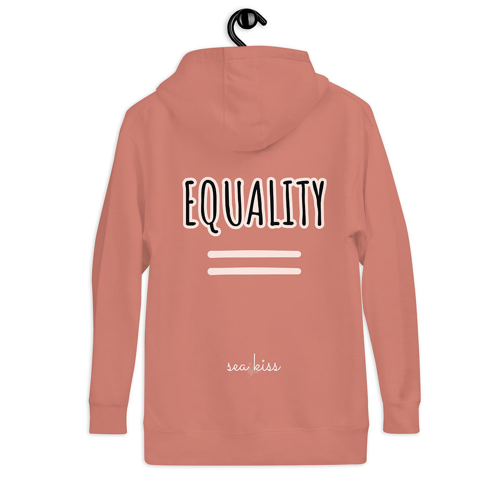 Thumbnail: I Am Who I Am/Equality hoodie - dark colors