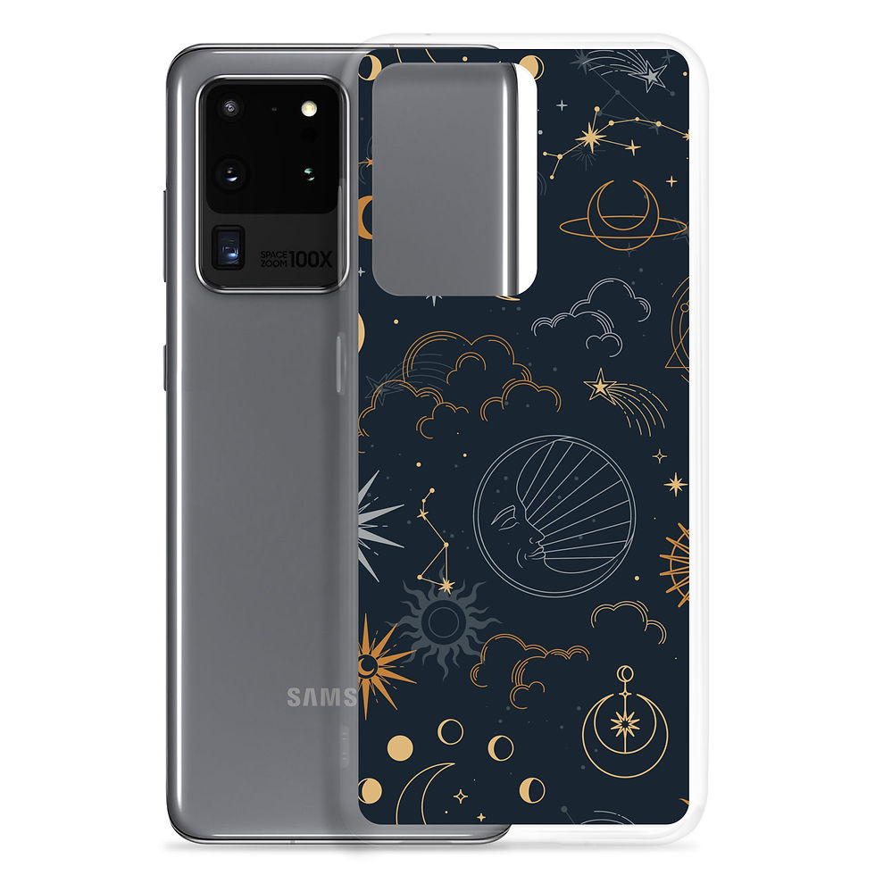 Thumbnail: Celestial Glow clear Samsung® case