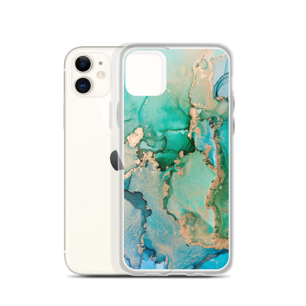 Thumbnail: Seafoam clear iPhone® case