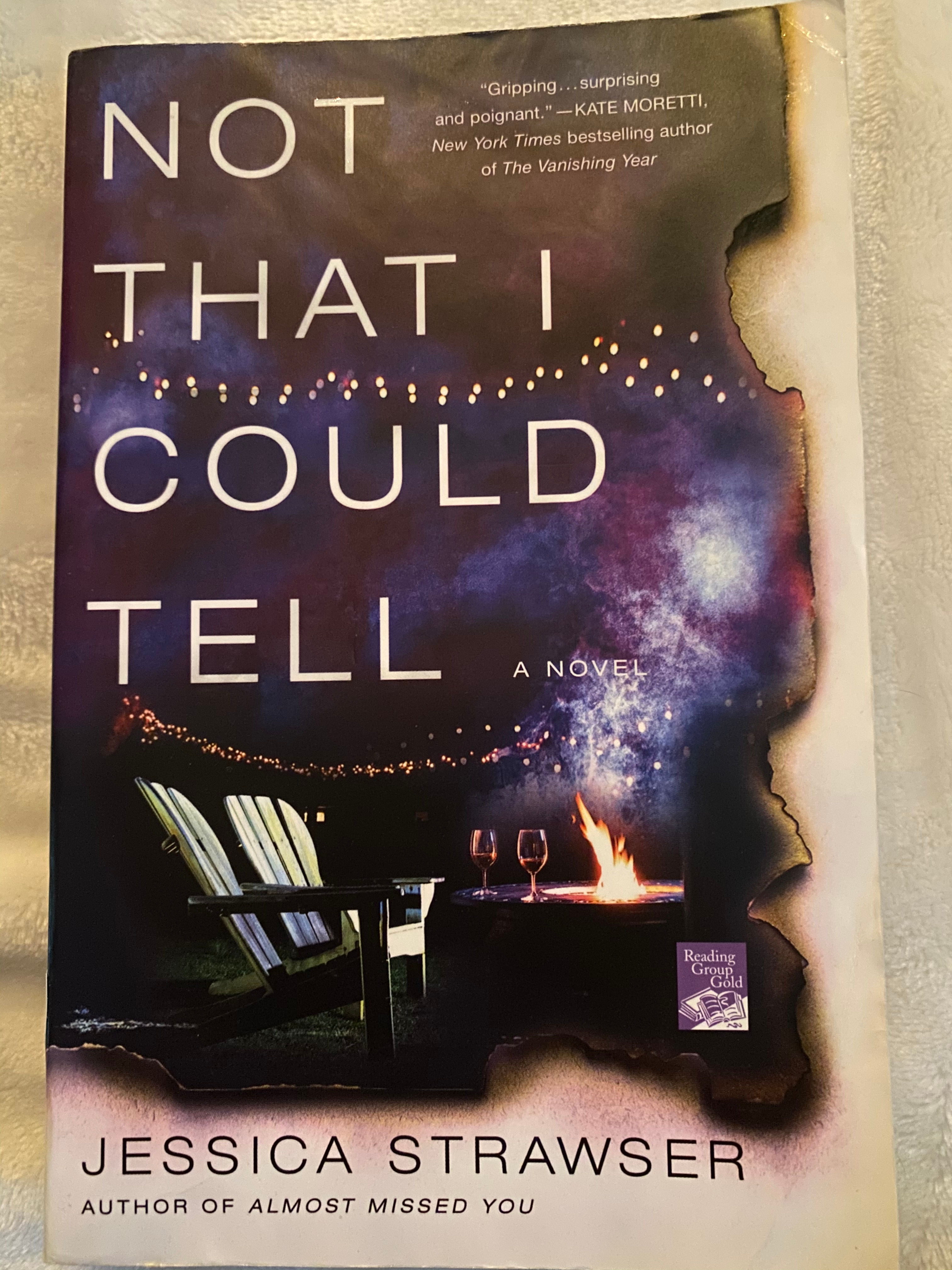 Not That I Could Tell (paperback)