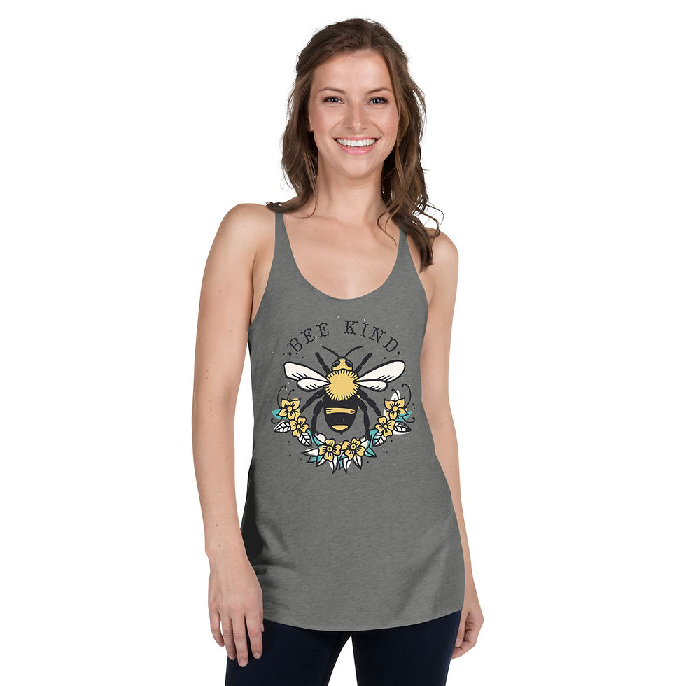 Thumbnail: Bee Kind racerback tank