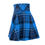 Thumbnail: Preppy Cute Autumn Plaid Blue Christmas Circle Skater Skirt Tartan Fabric Fall Flannel exudes a cheerful vibe