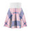 Thumbnail: Cute Autumn Pink Plaid Christmas Circle Skater Skirt Tartan Fabric Fall Flannel
