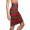 Thumbnail: Plaid Pencil Skirt Tartan Red & Green Outfit Fall Flannel Fitted Skirt XS-2XL