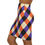 Thumbnail: Preppy Autumn Aesthetic Cute Purple Halloween Plaid Tight Pencil Skirt Tartan Fabric Fall Flannel exudes a cheerful vibe.