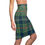Thumbnail: Plaid Pencil Skirt Tartan Green & Blue Outfit Fall Flannel Fitted Skirt XS-2XL