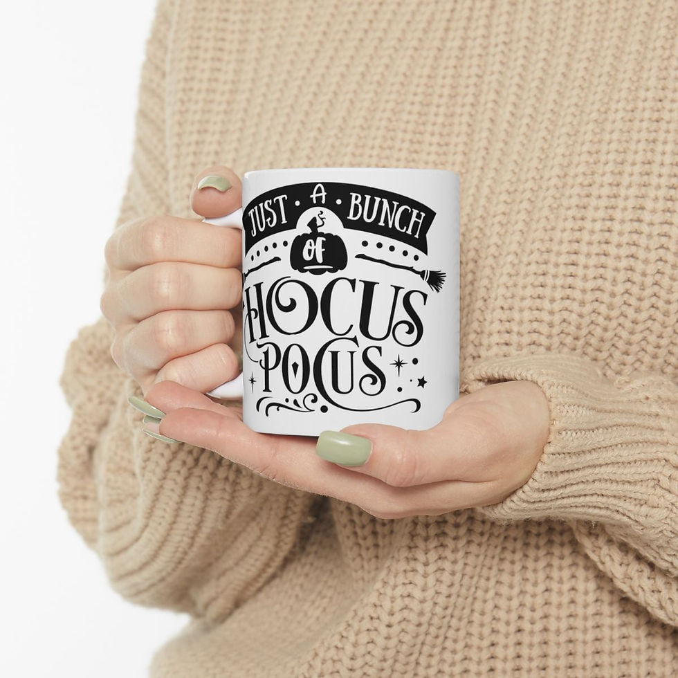 Thumbnail: Spooky season meets Hocus Pocus Sanderson Sisters, Halloween Mug 11oz 15oz Large Coffee Cup, Tea Cup.