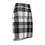 Thumbnail: Plaid Pencil Skirt Tartan Black & White Outfit Fall Flannel Fitted Skirt XS-2XL