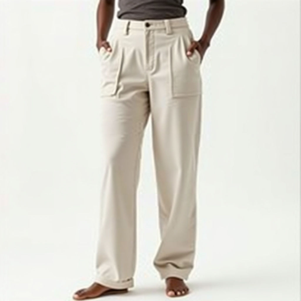 Calça Reta Algodão