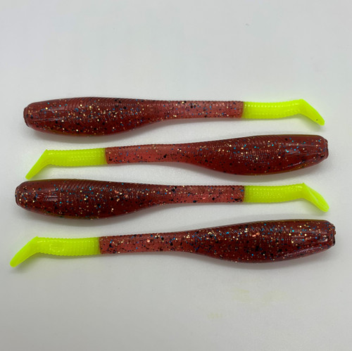 Southern Shad Spicy Pumpkin | Down South Lures