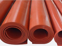 ยางแผ่นซิลิโคนสีส้ม