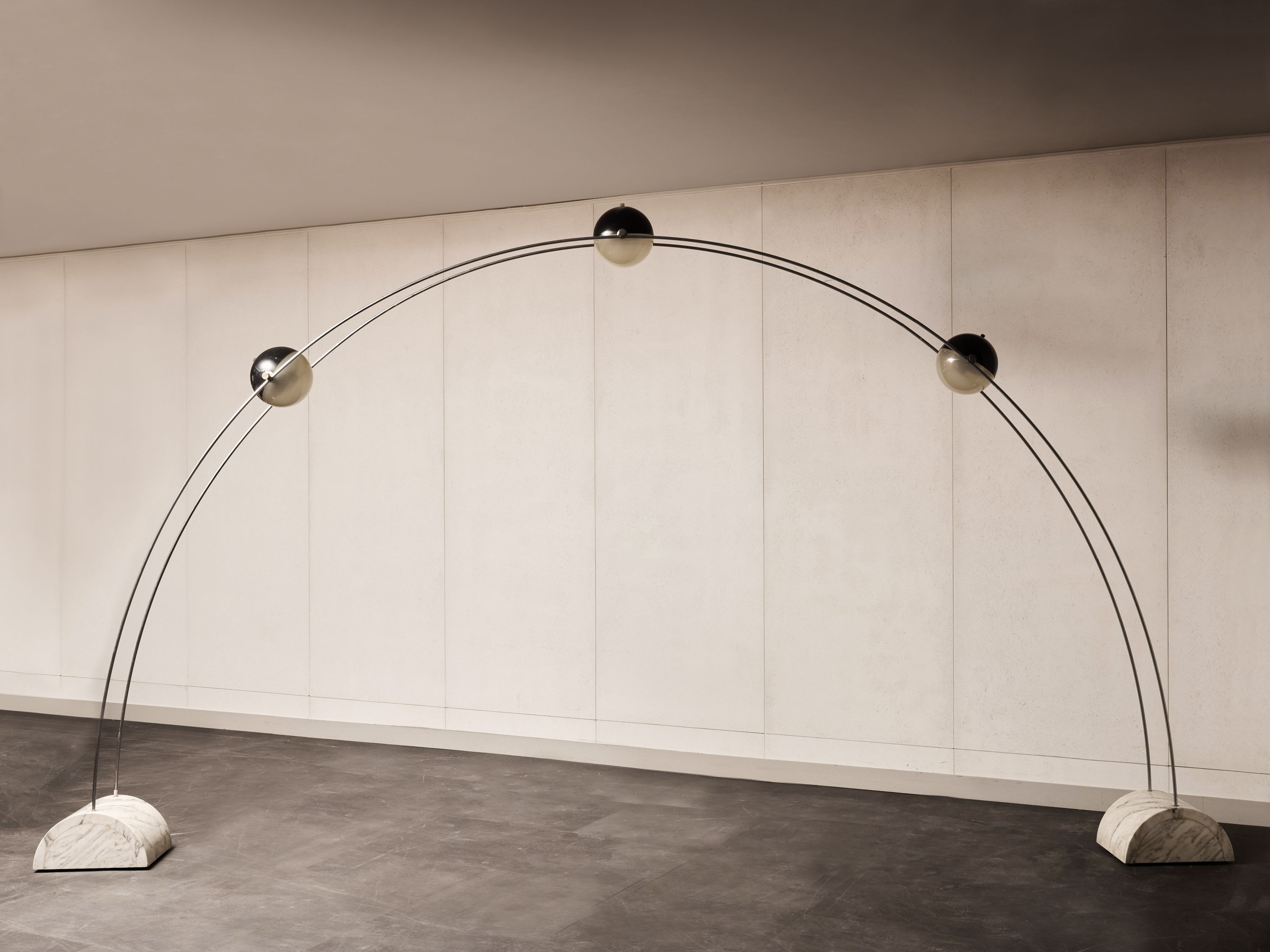 Monumental “Ponte” Arc Floor Lamp by Duccio Trassinelli for Sormani