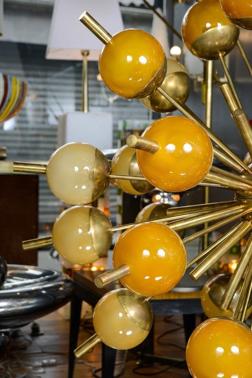 Miniature : Colorful Sputnik Chandelier