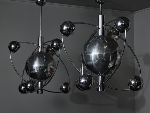 Space Age Chandeliers by Reggiani | Glustin Luminaires