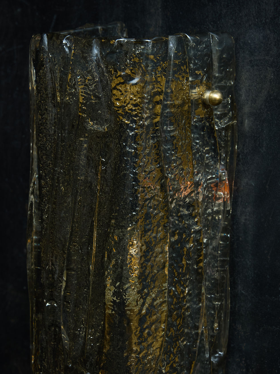 Miniature : Textured and Tinted Murano Wall Sconces