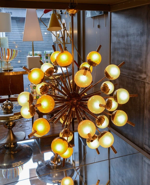 Miniature : Colorful Sputnik Chandelier