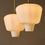 Miniature : Brass and Opaline Hans Agne Jakobsson Pendants