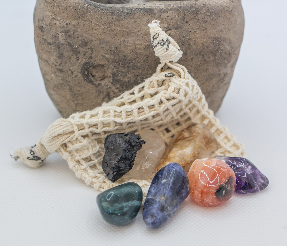 Miniatura: Morralito Piedras Chakras