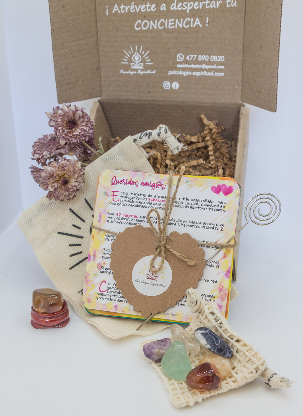 Miniatura: Kit Tarjetas de afirmación diarias Chakras