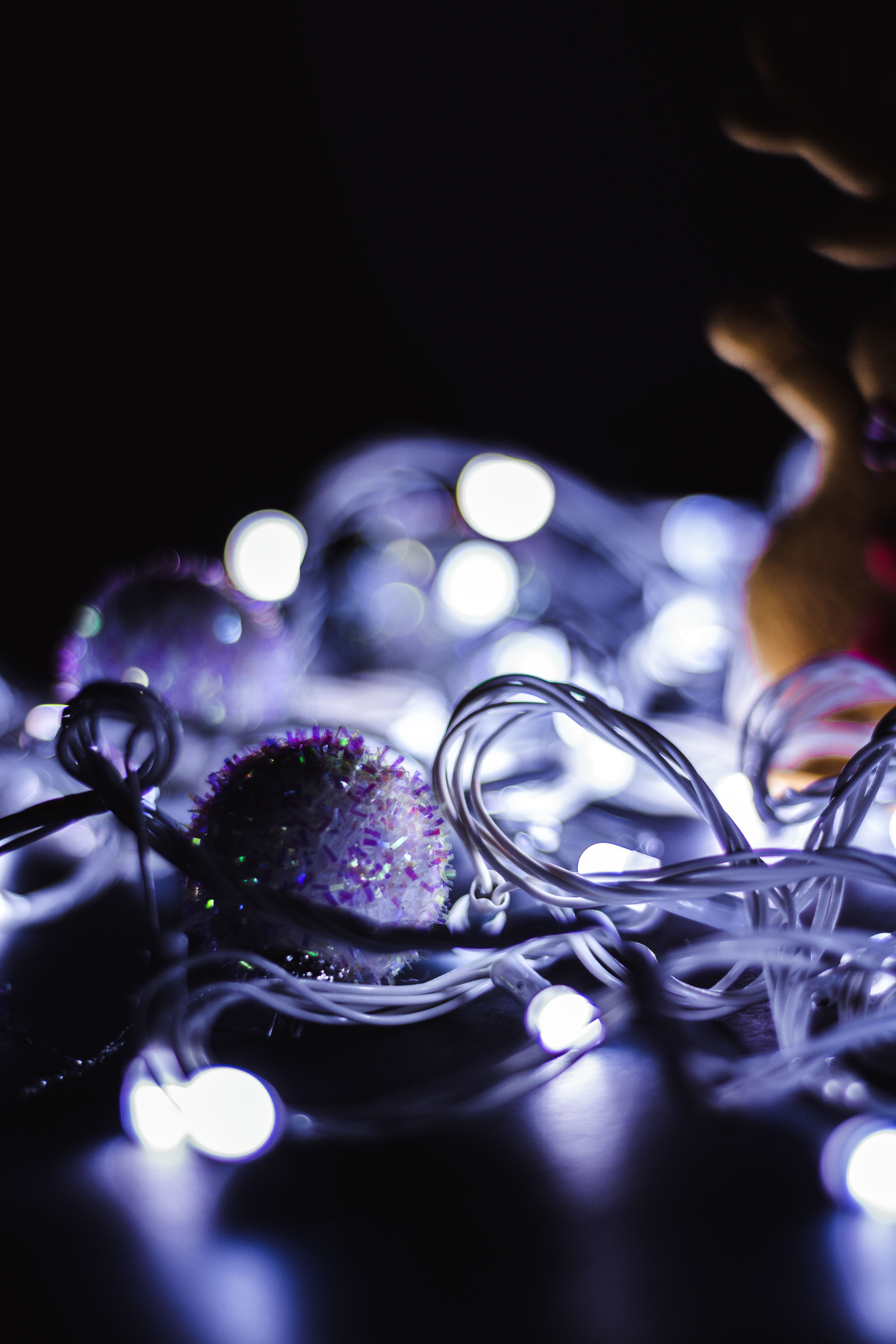 Serie de luces led blanca x200 bombillos