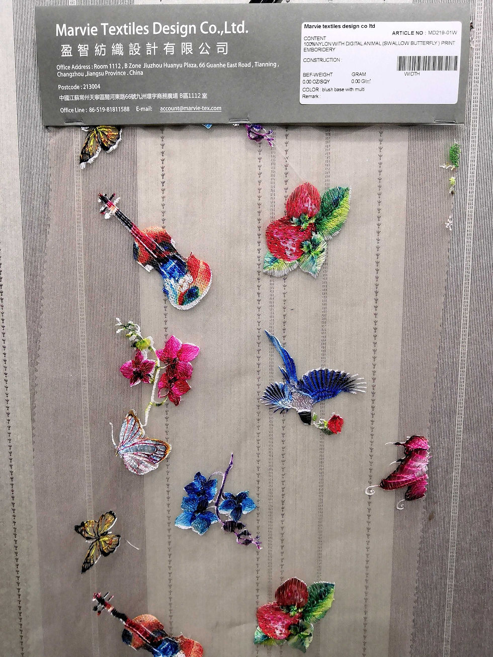 Thumbnail: Emboridery for ladies 女裝繡花